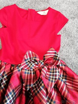 Dívčí, sváteční šaty vel. 122-128 zn. HaM - 4