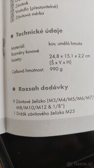 Sada závitníků - 4