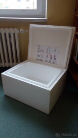 termobox, thermobox, prepravni box, polystyrenova bedna XL1 - 4