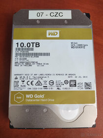 Pevný disk WD Gold - 10TB - poslední 4 kusy k dispozici - 4