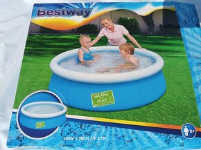 Bazén Bestway (první bazén) 1,52m x 38cm + pěnová podložka - 4