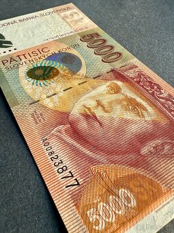 Slovenská bankovka 5000 Sk, série A, UNC 2003 - 4