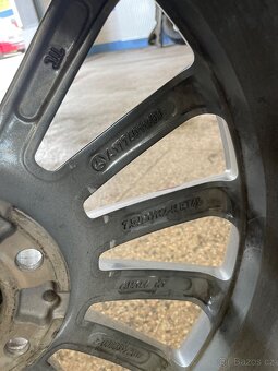 Sada letních kol + zanovni letni pneu orig mercedes amg r19 - 4