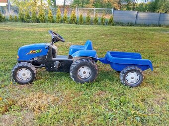 Šlapací traktor s vlečkou - 4