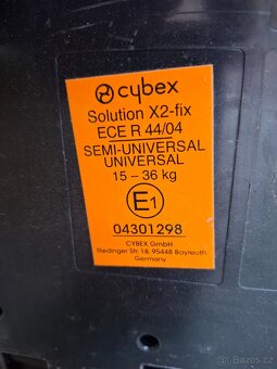 Autosedačka Cybex Solotion X2-fix - 4