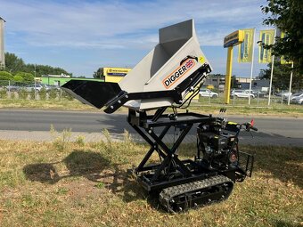 Dumper, stavební kolečko,železný kůň,samonakláda teleskopick - 4
