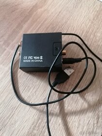 Převodník audio optika/cinch - 4