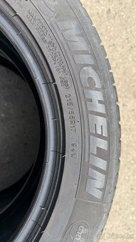 Prodám 2x letní pneu Michelin Primacy 3 215/55 R17 94W - 4