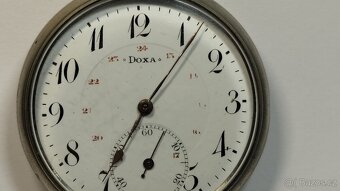 Panské kapesní hodiny DOXA  s medailema - 4