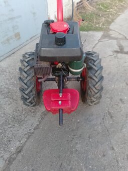 Vari malotraktor,motor Jikov,držáky,závaží.BEZ PLUHU,ŤELESAA - 4