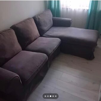 Sedačka s lenoškou Ektorp - 4