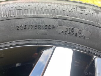 Nová alu kola + pneu - nová originál Fiat Ducato 5 ks - 4