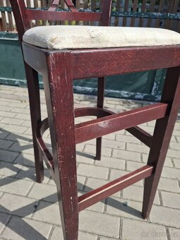 2x barové židle - 4