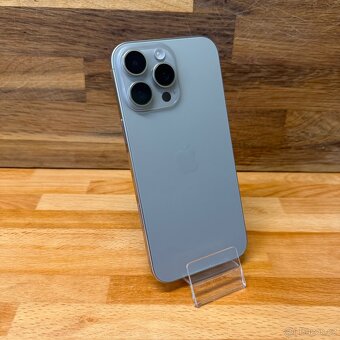 IPhone 16 Pro Max 256GB, přírodní, 98% bat.,eSIM (záruka) - 4