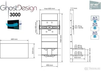 Stena na TV Meliconi Ghost Design 3500 - 4
