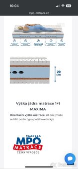 2x Matrace 80x200 - 4