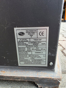 Krbová kamna BELLA THALIA LUX, 8,3kW, červené - 4