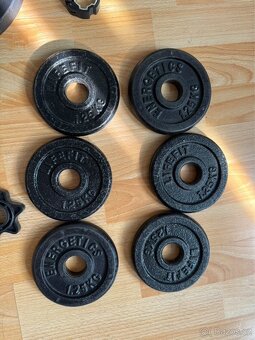 Činky, kettlebelly, osa, kotouče - 4