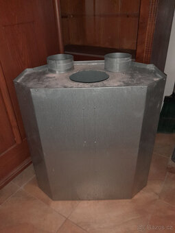 litinová krbová vložka 10kW - 4