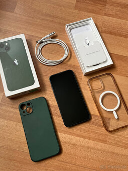 Apple Iphone 13 GREEN 128GB / STAV NOVÉHO / 100% baterie - 4