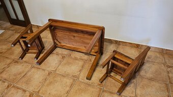 Dětský stolek a 2 židle - 4