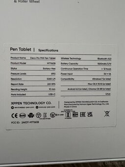 Grafický tablet XP PEN Deco Pro Mw - 4