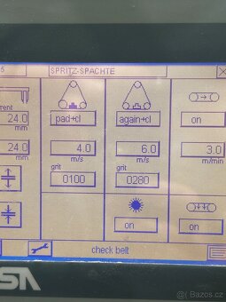 Širokopásová bruska BUTFERING Lucky - 4