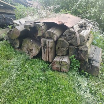Dřevo, latě a pražce za odvoz - 4