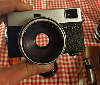 Werra 3 + Tessar 2.8/50, Flektogon 2.8/35, Cardinar 4/100 - 4