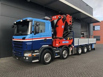 Scania G480 10x4 - valník s hydraulickou rukou - 4