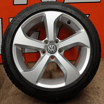 ALU kola Volkswagen Golf VII +letní pneu 225/45/17 - 4