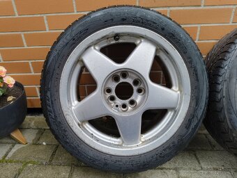 15" litá kola 4x100 7Jx15 EH2 ET38 + letní pneu 195/50 R15 - 4