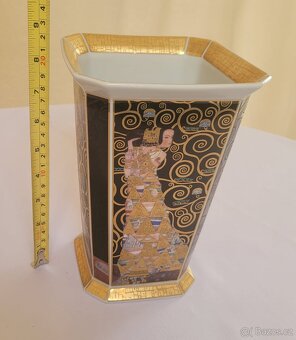 Porcelánová váza GOEBEL Gustav Klimt - 4
