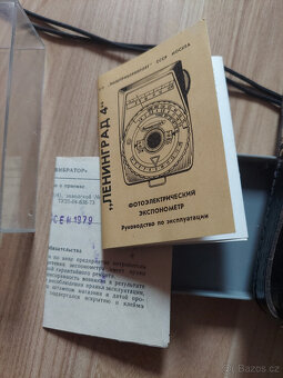 Expozimetr Leningrad 4 - nepoužívaný, originální krabička - 4