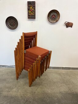 Hezké židle Miroslav Navrátil retro - 4