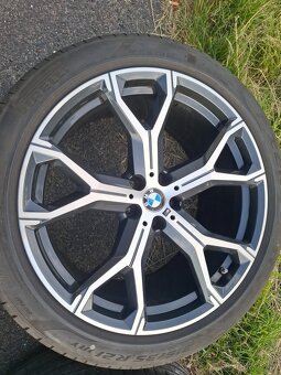 Originál letní sada 21" BMW G05, X5, X6 style 741M - TOP - 4