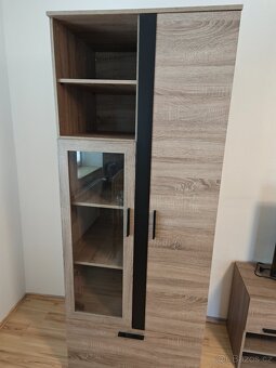 Obývaci stěna tmavá - 4