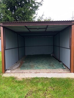 Plechová garáž 3x5 m - 4