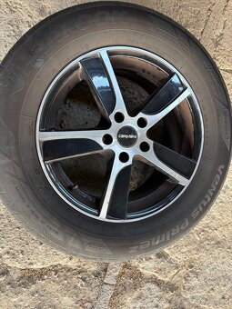 Letni Alu s pneu R17 z auta Hyundai Santa Fe - 4