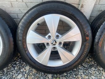 ALU kola VELORUM 5x112, Škoda Octavia 3, 205/55 R16 - letní. - 4