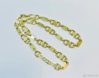 ZLATÝ ŘETĚZ S KŘÍŽEM 132G - 4