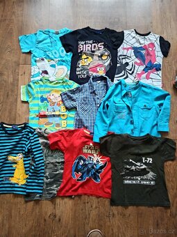 Balík Oblečení kluk 110 - 116 - 4