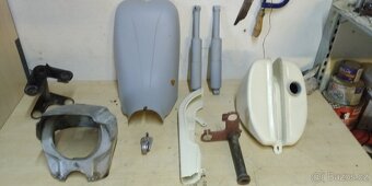 Přebytek dílů na Jawa pionýr a pařez - 4