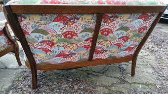 Masivní sedací souprava 2+1 - 4