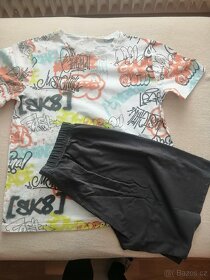 3 x letní pyžamo vel. 146/152 - 4