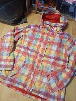 Lyžařská bunda kostkovaná - 4