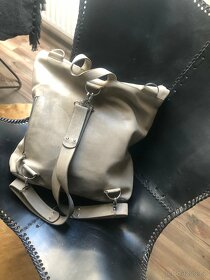 velký kožený batoh, taška Luciela Taschen - 4