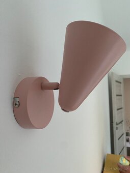 Nástěnné světlo - světle růžová - 4