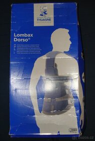Ortéza Korzet Lombax Dorso hokejová přílba brankarka, brusle - 4