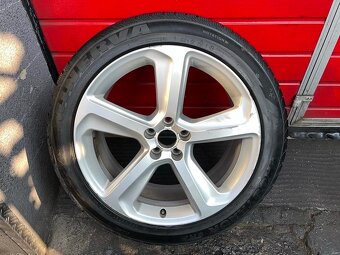 Original ALU kola Audi 20" 8,5J ET33 + zimní pneu 255/45/R2 - 4